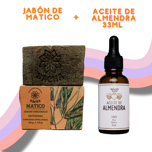 Combo Jabón de Matico + Aceite de Almendras