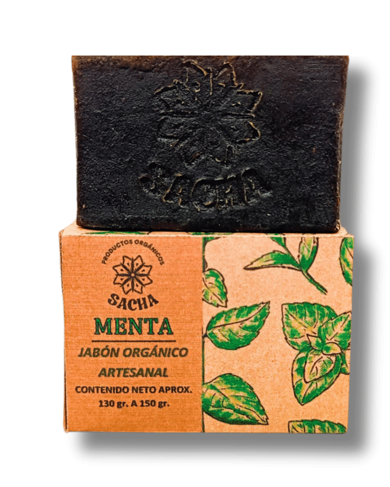 jabón de glicerina y menta