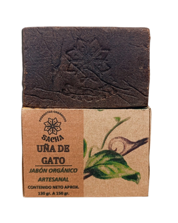 jabón de uña de gato