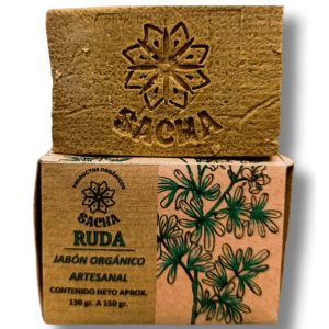 jabón de glicerina y Ruda